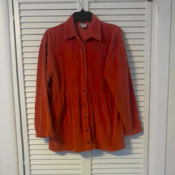 Kiko Jackets & Blazers - Vintage Kiko Corduroy Dusty Rose Button Top Jacket Fall cozy Autumn